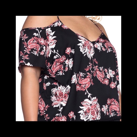 ➕ Floral Top - Picture 3 of 6